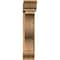 Ekena Millwork Funston Traditional Smooth Bracket w/ Offset Brace, Western Red Cedar, 7 1/2"W x 32"D x 36"H BKT0806X32X36FST01SWR - alternate 4